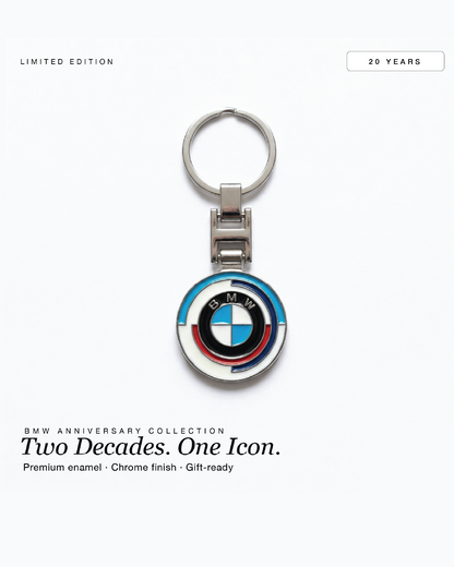 AutoBadge™ M 20th Anniversary Keychain