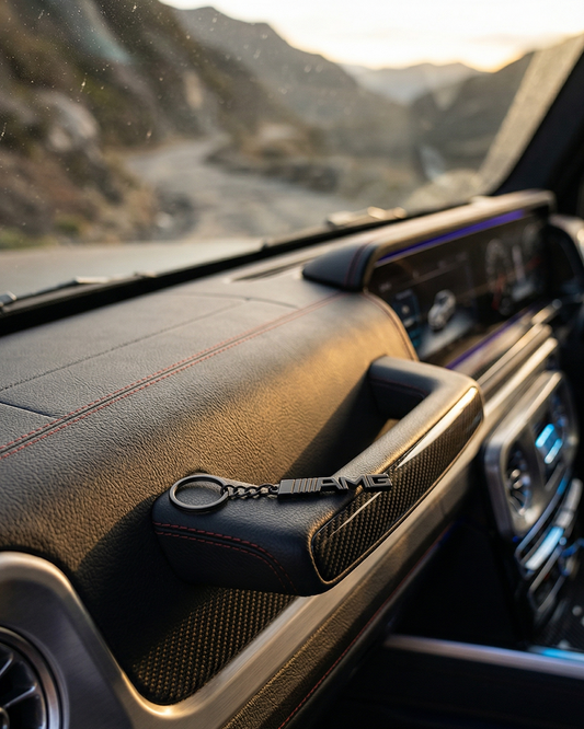 AutoBadge™ AMG Signature Keychain Black