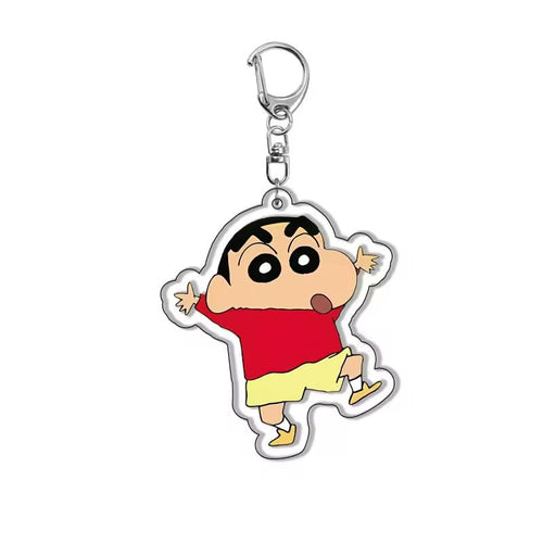 Autobadge™ Shinchan Happy Dance Keychain