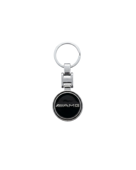 Autobadge™ AMG Performance Keychain – Black Silver Edition